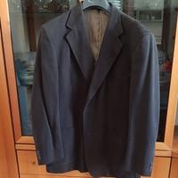 Abito giacca pantaloni tg. 62 marrone scuro