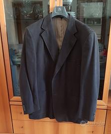 Abito giacca pantaloni tg. 62 marrone scuro