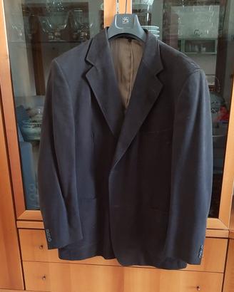 Abito giacca pantaloni tg. 62 marrone scuro