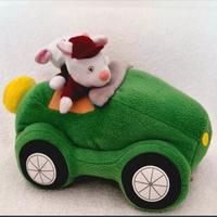 Peluche Parmareggio - Topini in Auto Verde (Collez