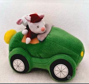 Peluche Parmareggio - Topini in Auto Verde (Collez