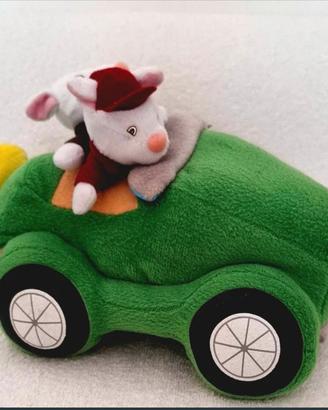 Peluche Parmareggio - Topini in Auto Verde (Collez