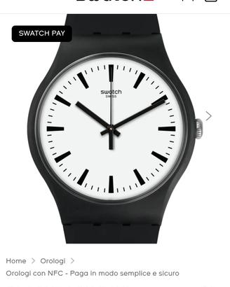Swatch Black pay