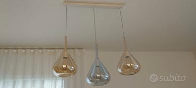 LAMPADARIO IN VETRO