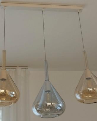 LAMPADARIO IN VETRO