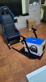 postazione simulatore di guida completo