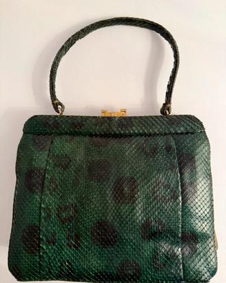Borsa Vintage anni ‘50/‘60 rettile rara.