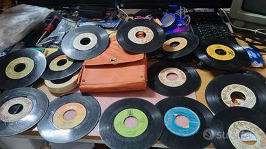 1647NN-N.13 Dischi Vinile 45 Giri con custodia