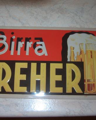 TARGA birra DREHER in metallo