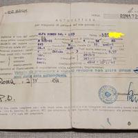 Libretto Renault 4 Ar 1964