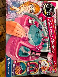 Nail art studio clementoni - giochi in scatola