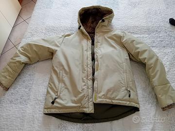Woolrich piumino corto con cappuccio tg L