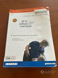 De fabula narratur 3 , libro di latino