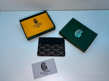 Porta carte Goyard nero nuovo(LEGGERE LA DESCRIZIO