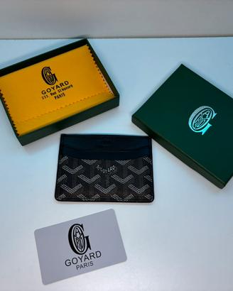 Porta carte Goyard nero nuovo(LEGGERE LA DESCRIZIO