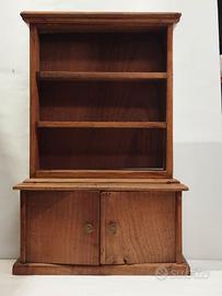 Credenza in miniatura, in legno, giocattolo, vinta