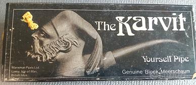 RARO KIT PIPA SCHIUMA TURCA KARVIT VINTAGE APPUNTI