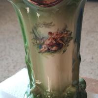 Antico vaso Inglese in porcellana 