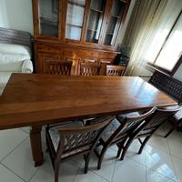 Sala da pranzo in vero legno