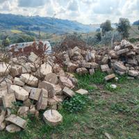 blocchi di cemento e piattelli