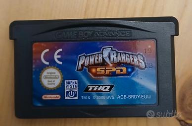 Videogioco per Gameboy Advance Power Rangers SPD