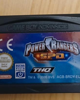 Videogioco per Gameboy Advance Power Rangers SPD