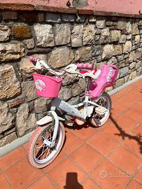 Bici da bambina univorni 4/6 anni