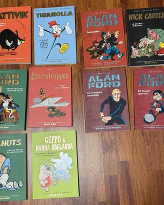 Blocco 10 fumetti grande formato a colori