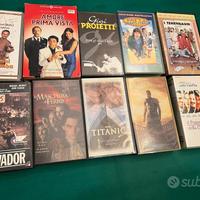 lotto 10 VHS originali di film top da collezione