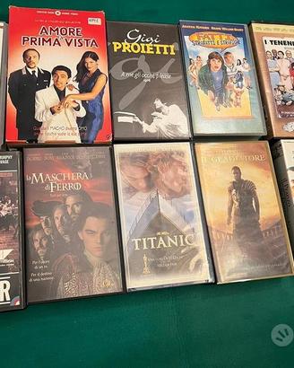 lotto 10 VHS originali di film top da collezione