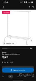 RIGGA Appendiabiti IKEA