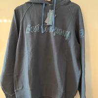 Felpa con cappuccio blu best company