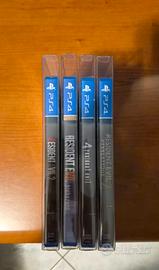 Lotto 5 giochi Resident evil