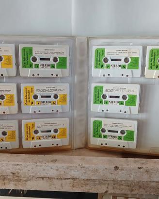 COFANETTO MUSICASSETTE CANTAUTORI ITALIANI VINTAGE