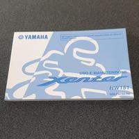 USO E MANUTENZIONE MANUALE YAMAHA XENTER 150- 52SF