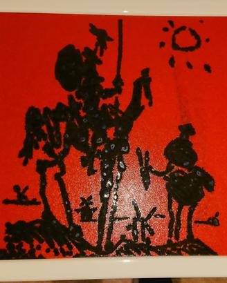 Quadro Don Chisciotte e Sancio Panza