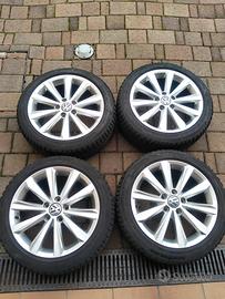 N.4 cerchi in lega da 17 originali Volkswagen 