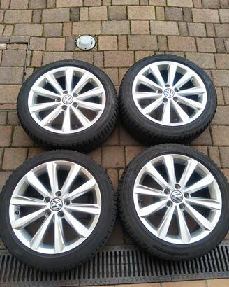 N.4 cerchi in lega da 17 originali Volkswagen 