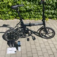Bicicletta Momo Design New York 16 e-bike compatta