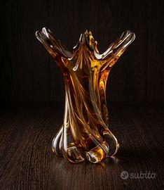 Vaso Murano Anni '70 – Vetro Sommerso