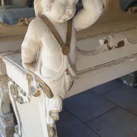 Panca Antica da Chiesa in Legno