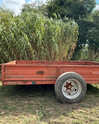 CARRELLO RIMORCHIO AGRICOLO CON SPONDE