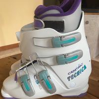 Scarponi da Sci Tecnica anni 90 taglia 40
