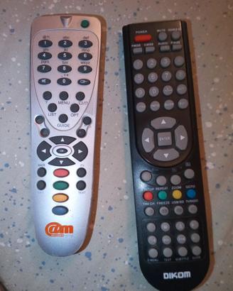 Telecomando Emtec e  Dikom e Dreambox e OK TV
