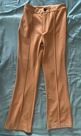 Pantaloni bootcut Potitte marroni
