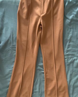 Pantaloni bootcut Potitte marroni
