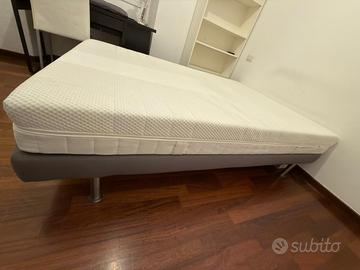 Letto IKEA una piazza e mezza + materasso ÅKREHAMN