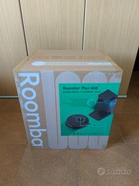 iRobot Roomba Plus 406 Combo+AutoWash Dock  NUOVO