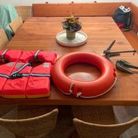 Dotazioni da barca/natante - salvagente + ancore