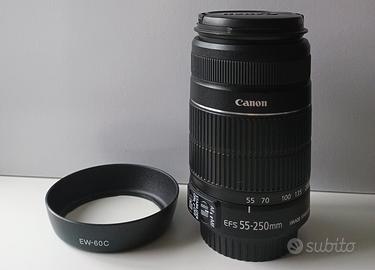 Obiettivo Canon Efs 55-250mm macro 4-5.6 IS ll